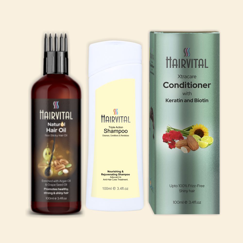 Shoprythm Hairvital, Dry Hair,Anti hair fall oil Hairvital Trio Combo